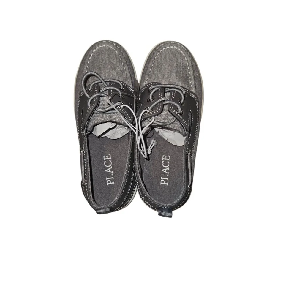 The Children's Place Toddler Canvas Boat Shoes size 12 New